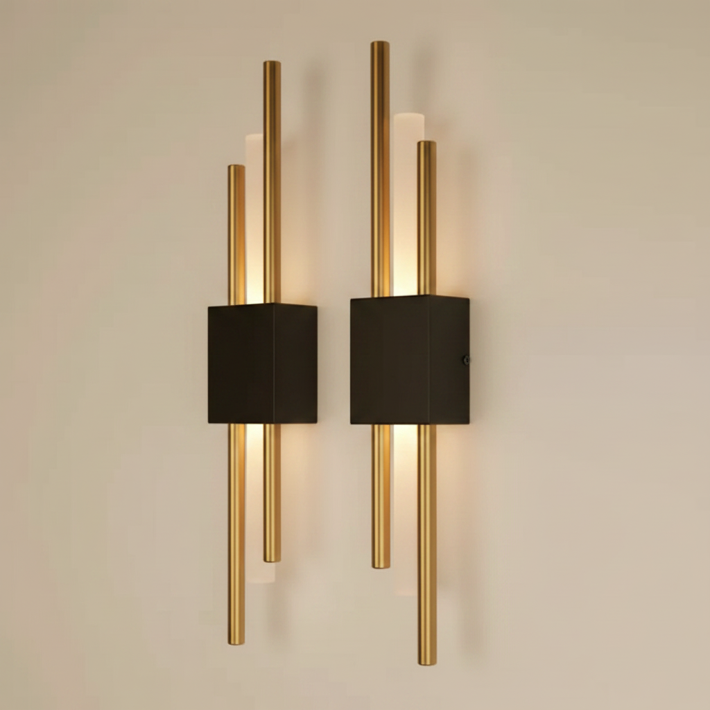 Twin-Bar LED Wall Light with Touch Control — product view 7