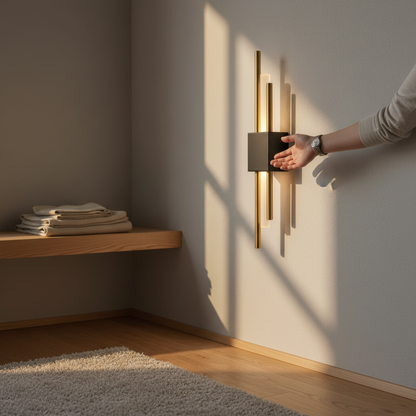 Twin-Bar LED Wall Light with Touch Control — product view 8