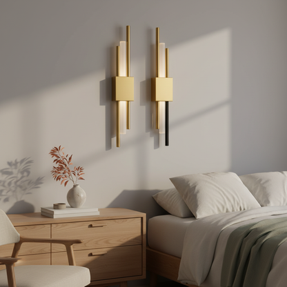 Twin-Bar LED Wall Light with Touch Control — product view 9