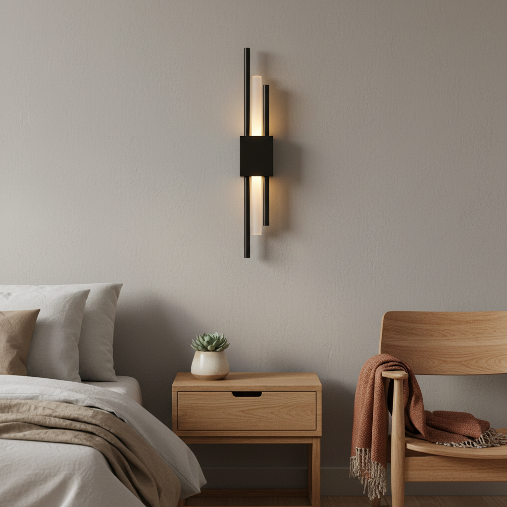 Twin-Bar LED Wall Light with Touch Control — product view 14