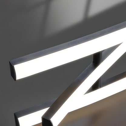 Modern LED Pendant Light, Adjustable Height