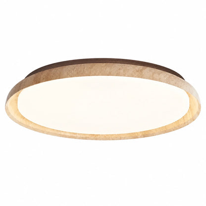 Travertine Stone LED Ceiling Light