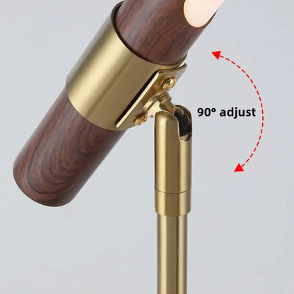 Light-bar hinge with 90 degree angle adjustment